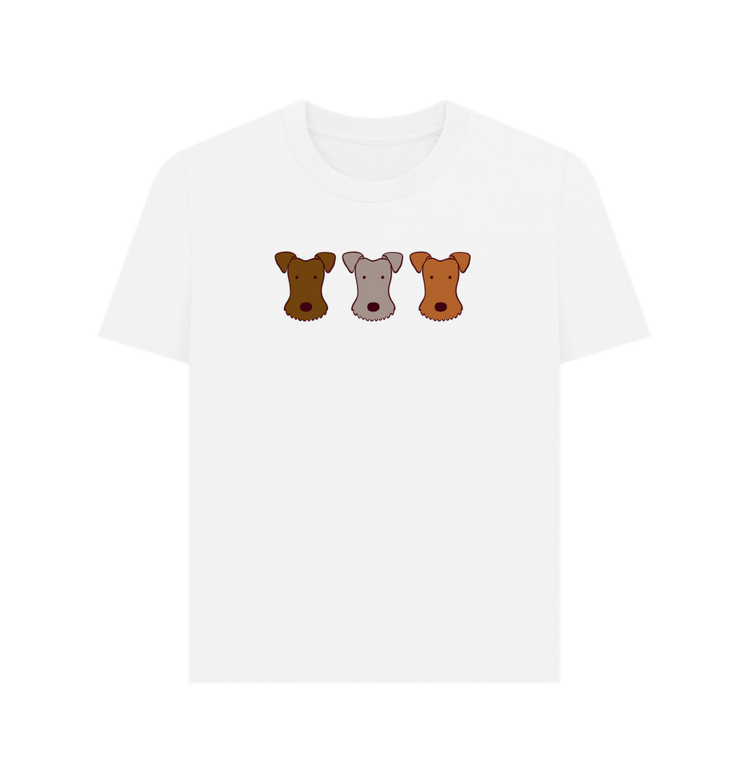 White Printed T-shirt Front
