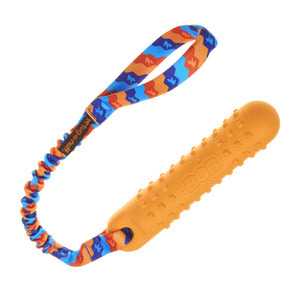 Tug-E-Nuff | BOB: The 3-in-1 Dummy | Fetch, tug, & float: Orange Splash