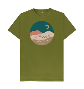 Moss Green Be More Bob T-Shirt - This Way