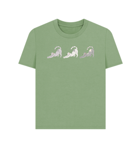 Sage Printed T-shirt Front