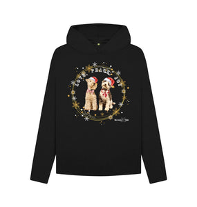 Black Love, Peace, Joy - women's Christmas hoody