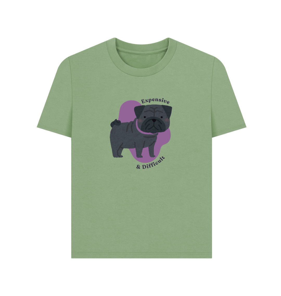 Sage Printed T-shirt Front