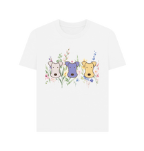 Load image into Gallery viewer, White Printed T-shirt Front
