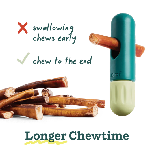 Woof BullySafe Bully Stick & Pizzle Chew Holder