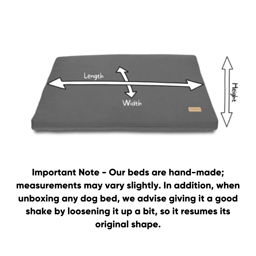 Earthbound Waterproof Bed / Crate Mat - Navy or Grey