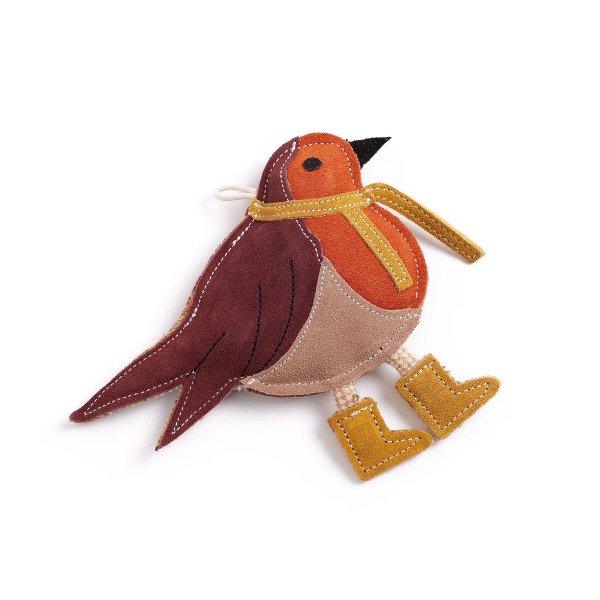 Green & Wild’s Russell the Robin Eco Dog Toy