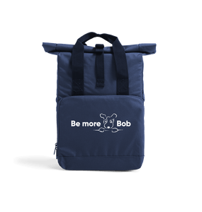 Navy Dusk Be More Bob roll top backpack