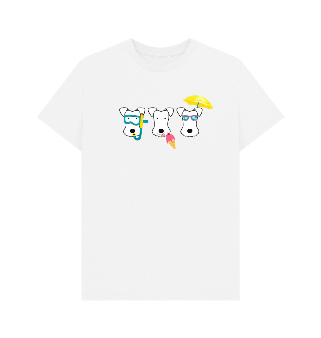 White Printed T-shirt