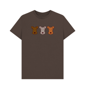 Chocolate Printed T-shirt Front