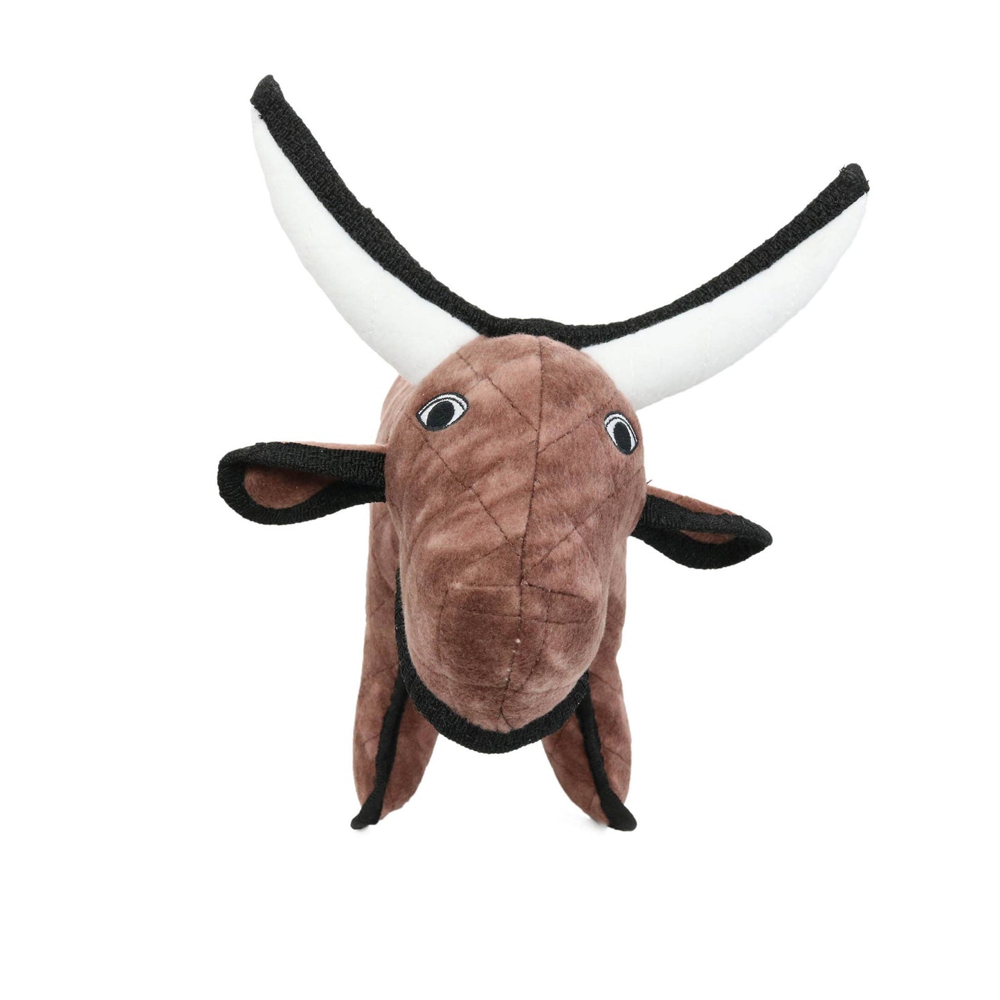 Tuffy Medium Barnyard Bull, Durable, Tough, Dog Toy