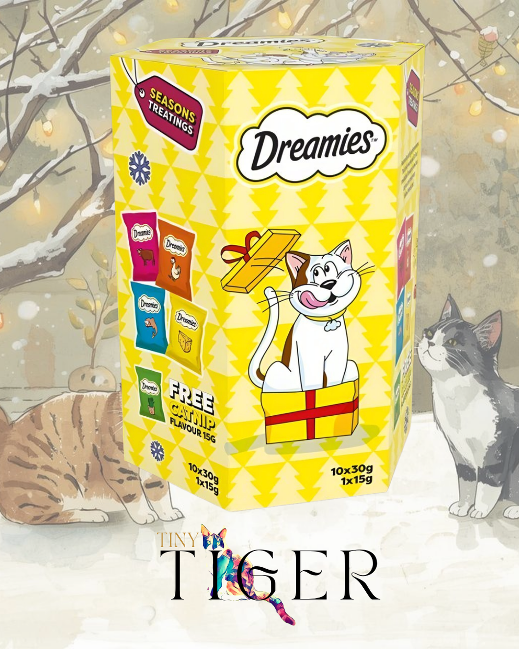 Dreamies Christmas Gift Box 315g