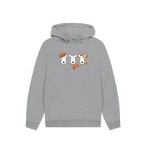 Load image into Gallery viewer, Athletic Grey Printed Hoody Front