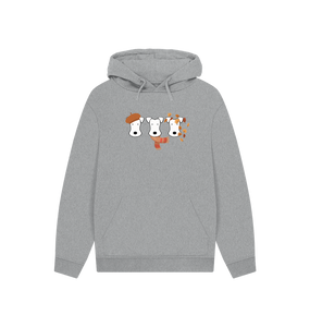 Athletic Grey Printed Hoody Front