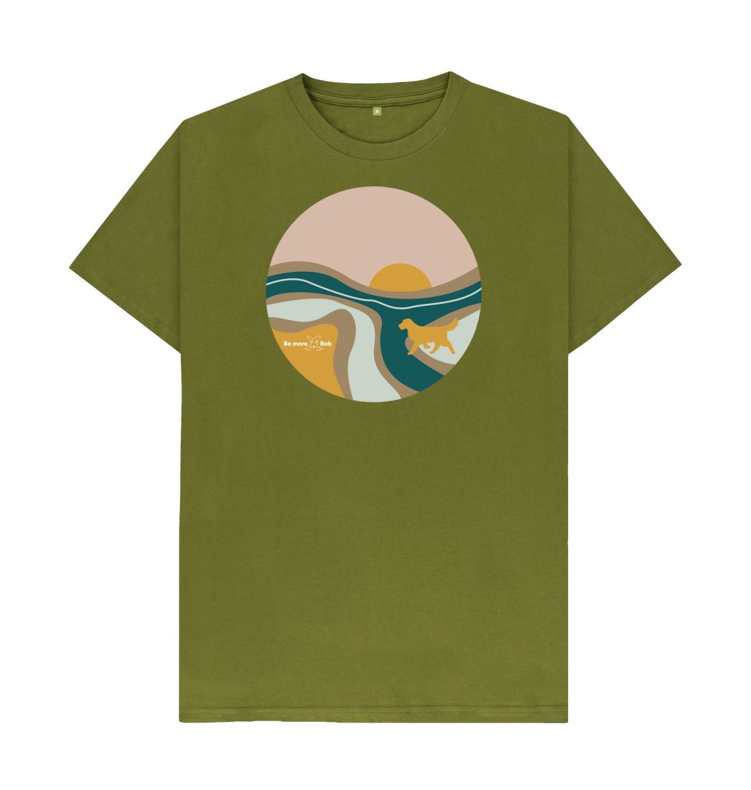 Moss Green Be More Bob T-Shirt - Follow Me