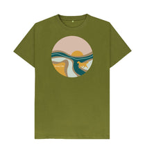 Load image into Gallery viewer, Moss Green Be More Bob T-Shirt - Follow Me