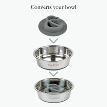 Load image into Gallery viewer, Lid-it Pet Slow Feeder Bowl Insert