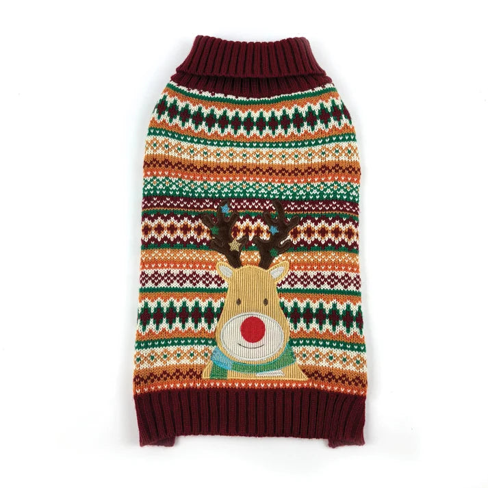Reindeer Grandad Jumper For Dogs