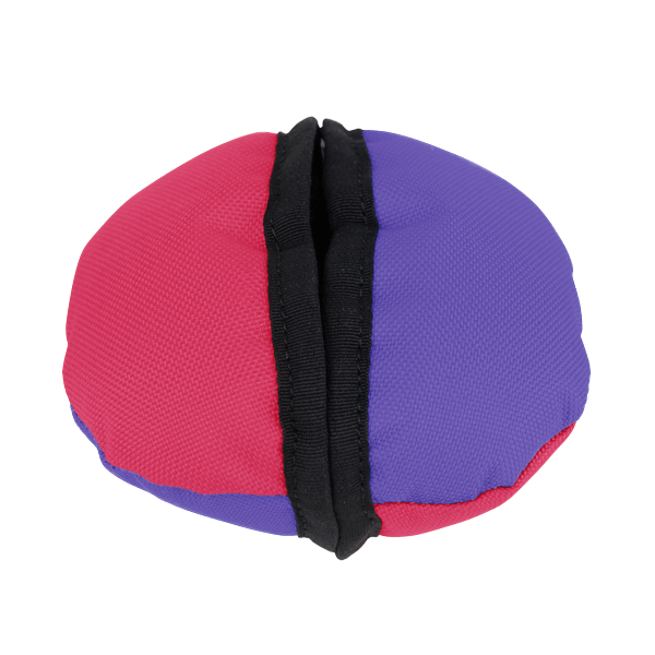 The Clam - Treat dispensing training toy: Orange & Blue