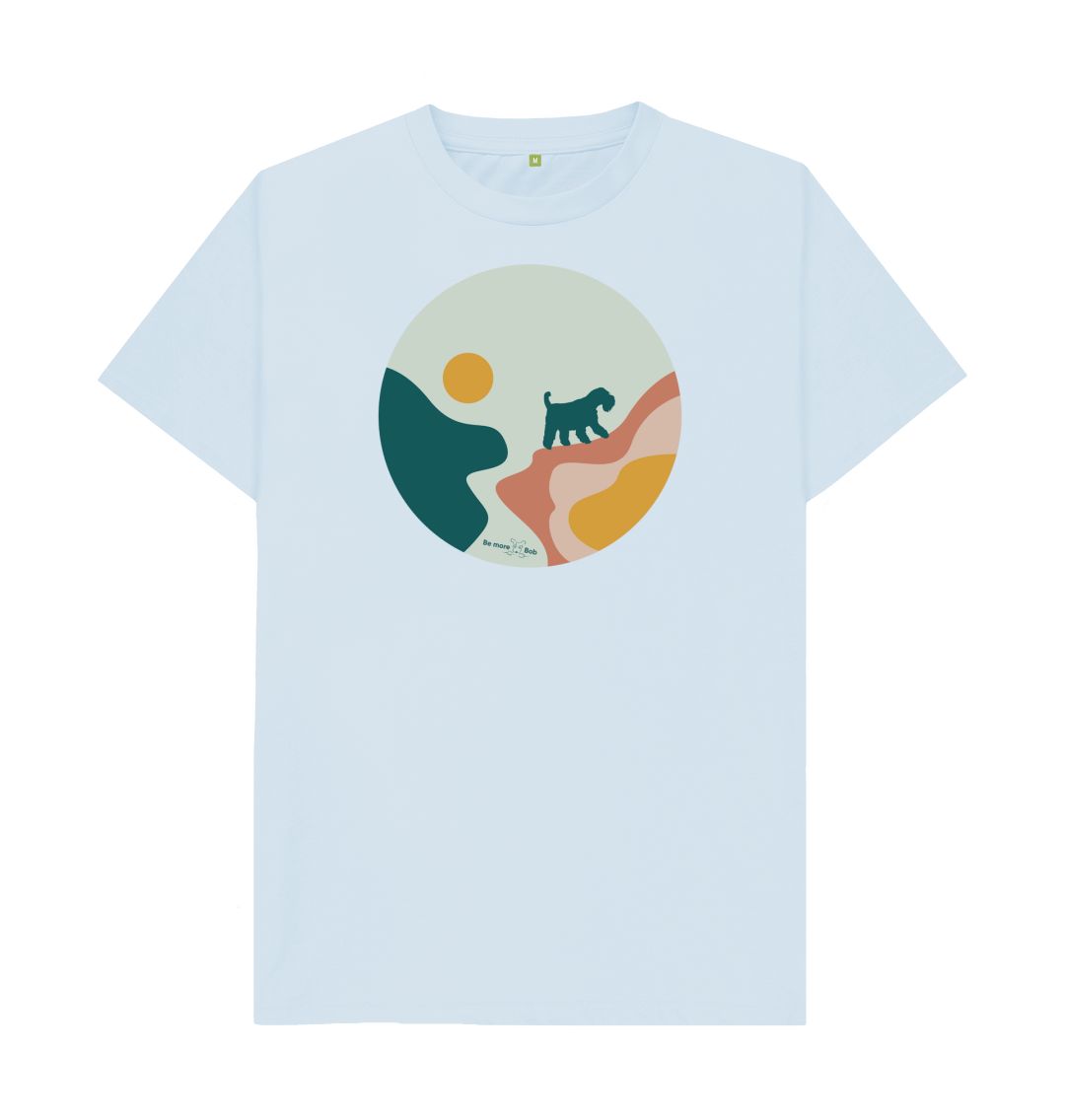 Sky Blue Be More Bob T-Shirt - going my own way