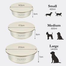 Load image into Gallery viewer, Lid-it Pet Bowl with Stay-Fresh Lid