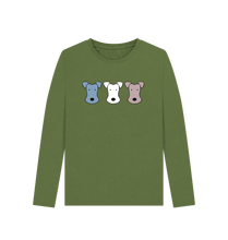 Load image into Gallery viewer, Khaki Foxy! Long Sleeve T-shirt