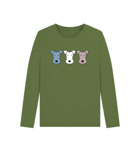 Khaki Foxy! Long Sleeve T-shirt