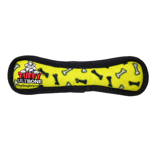 Ultimate Bone - Yellow Bone, Durable, Squeaky Dog Toy | Tuffy