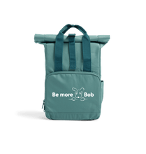 Load image into Gallery viewer, Sage Green Be More Bob mini rolltop backpack