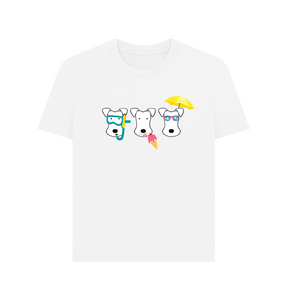 White Printed T-shirt