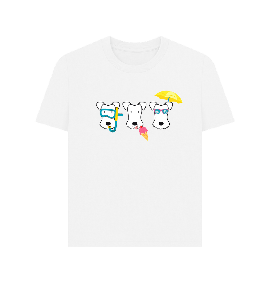 White Printed T-shirt