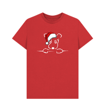 Load image into Gallery viewer, Red Be More Bob this Xmas T-shirt!