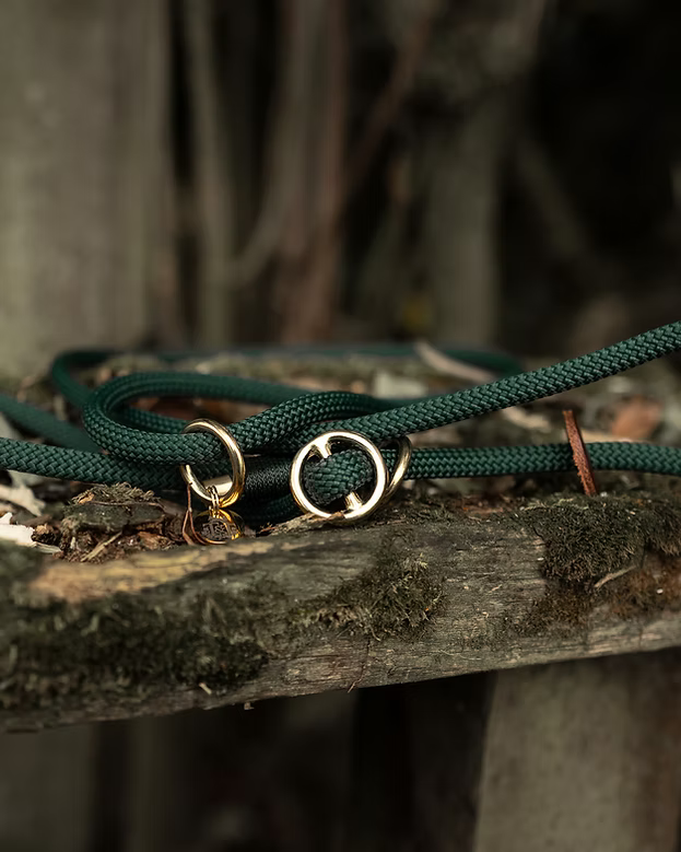Handmade Slip Leads | Brass Fittings | Soft Rope