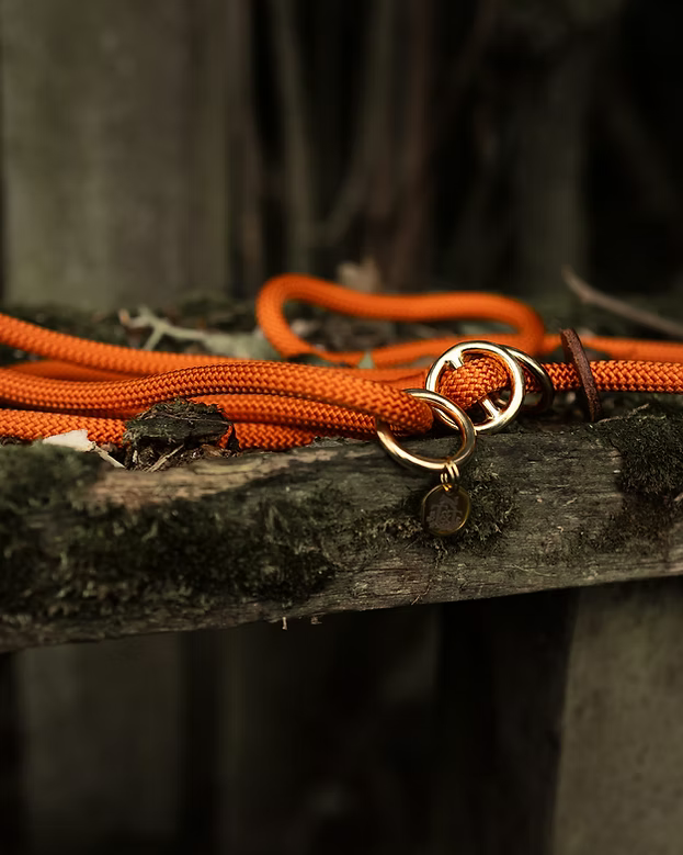 Handmade Slip Leads | Brass Fittings | Soft Rope