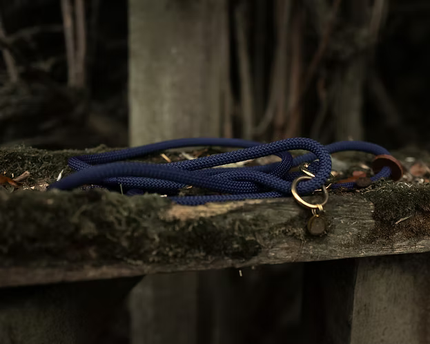 Handmade Slip Leads | Brass Fittings | Soft Rope