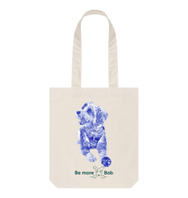 Load image into Gallery viewer, Natural Be More Bob cotton tote