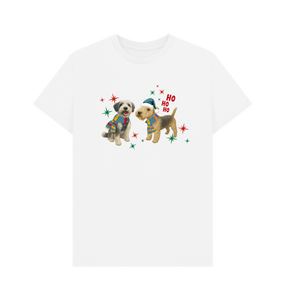 White Printed T-shirt Front