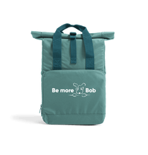 Load image into Gallery viewer, Sage Green Be More Bob roll top backpack