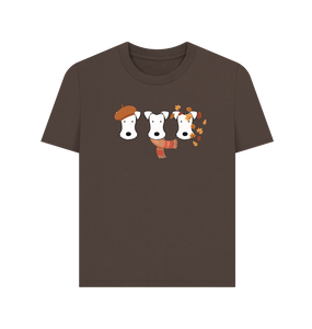 Chocolate Printed T-shirt Front