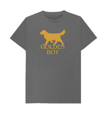 Load image into Gallery viewer, Slate Grey Golden Boy T-Shirt
