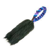 Load image into Gallery viewer, Pocket Magnet Tug | Sheepskin Dog Toys | Tug-E-Nuff: Orange Pattern