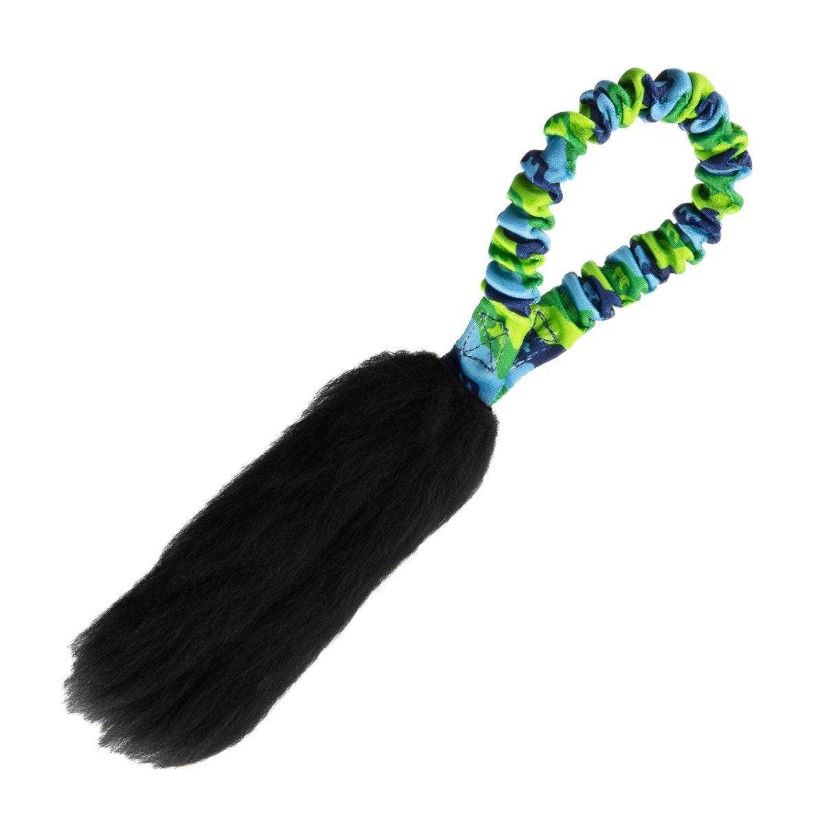 Pocket Magnet Tug | Sheepskin Dog Toys | Tug-E-Nuff: Green Pattern