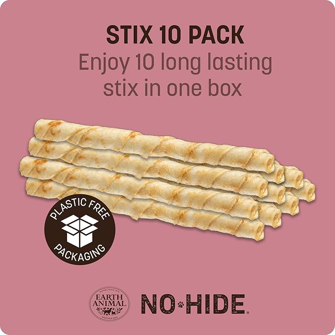 No Hide Dog Stix - Perfect for small dogs - Easily Digestible - Earth Animal