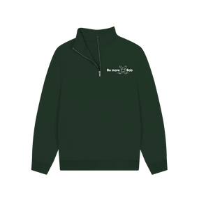 Evergreen Be More Bob zip sweatshirt