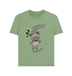 Sage Printed T-shirt Front