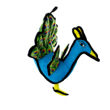 Load image into Gallery viewer, Tuffy Zoo Peacock, Durable, Tough, Squeaky Dog Toy