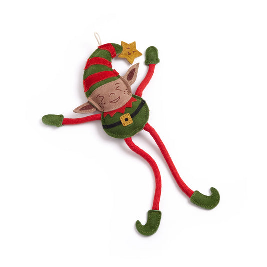 Elvis the Elf | Eco Dog Toy | Christmas