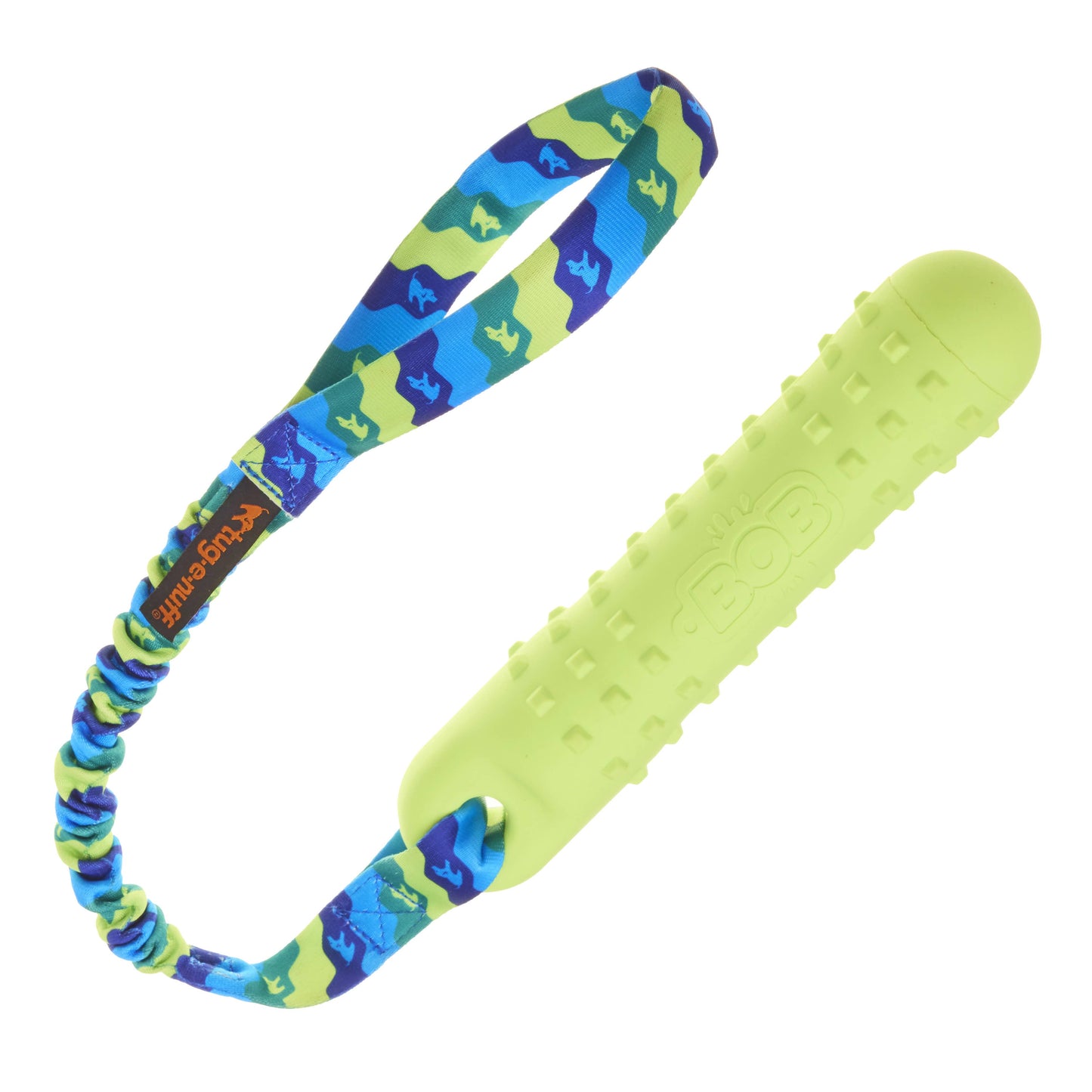 Tug-E-Nuff | BOB: The 3-in-1 Dummy | Fetch, tug, & float: Orange Splash