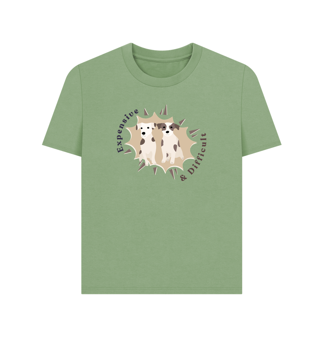 Sage Printed T-shirt Front