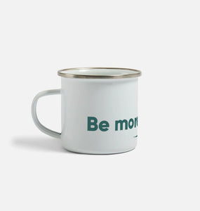 Be More Bob enamel mug