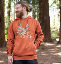 Load image into Gallery viewer, Bertie&#39;s Christmas Sledge! Men&#39;s hoody (can be unisex!)
